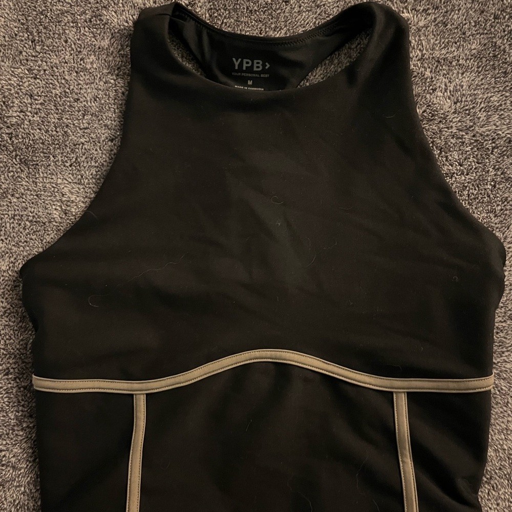Abercrombie & Fitch Black Tank Top